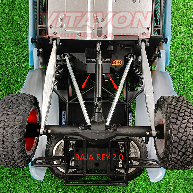 VitavonVITAVON CNC Alu 7075 Rear Upper Link For Losi Hammer Rey/ Baja ...