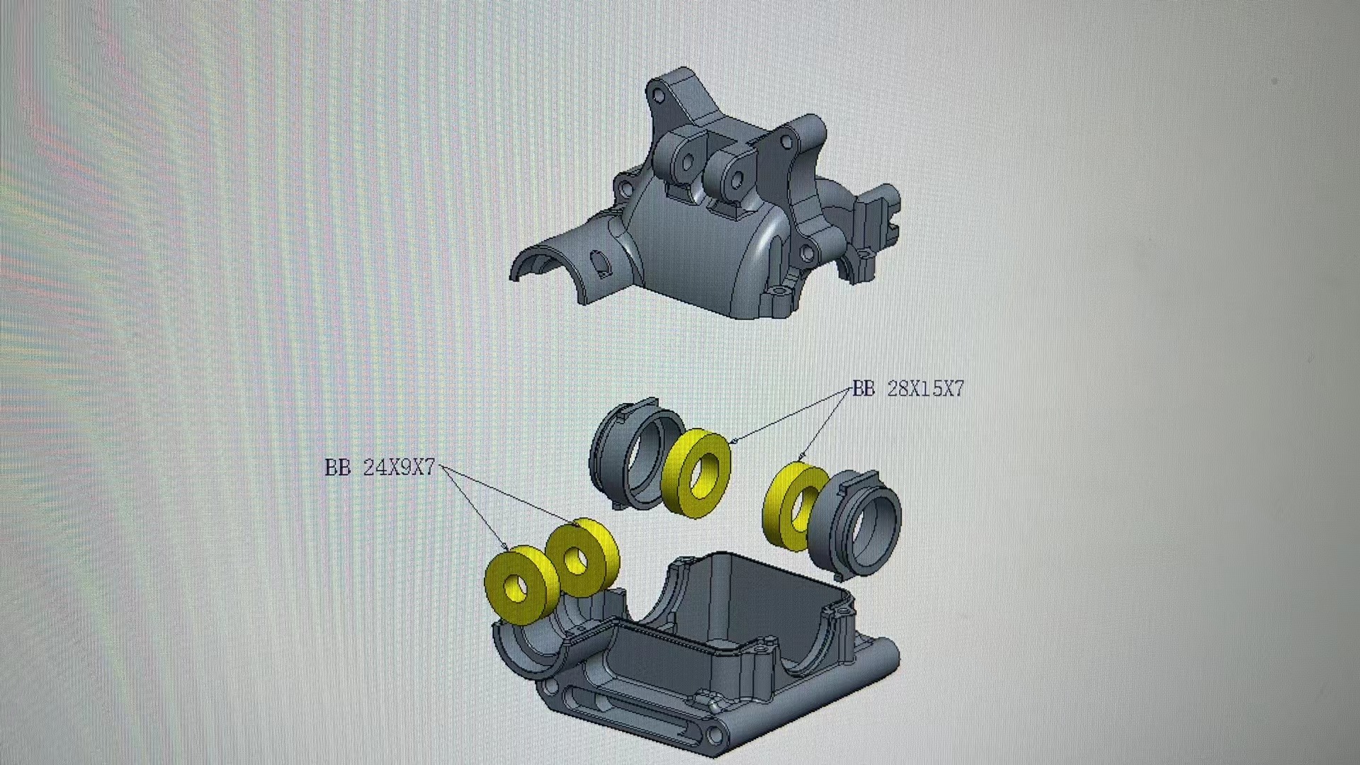 E 2.0 VitavonVITAVON DBXL E2.0 CNC Alu7075 V2 Diff Case Differential Housing For Losi 1 5 - Foto 7