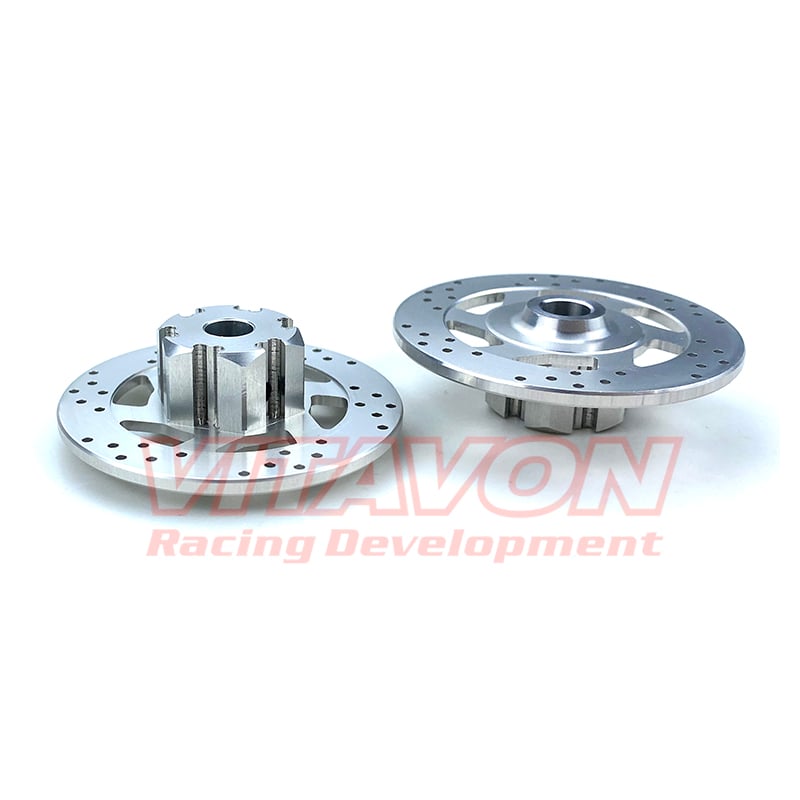 VITAVON Redesigned CNC alu7075 17mm Front/Rear Hub Hex/Disc with 3mm offset