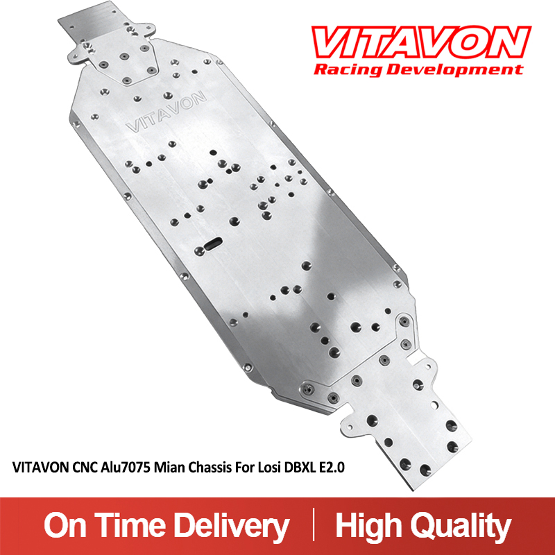 VITAVON CNC Aluminum 7075 Main chassis For LOSI DBXL E2.0
