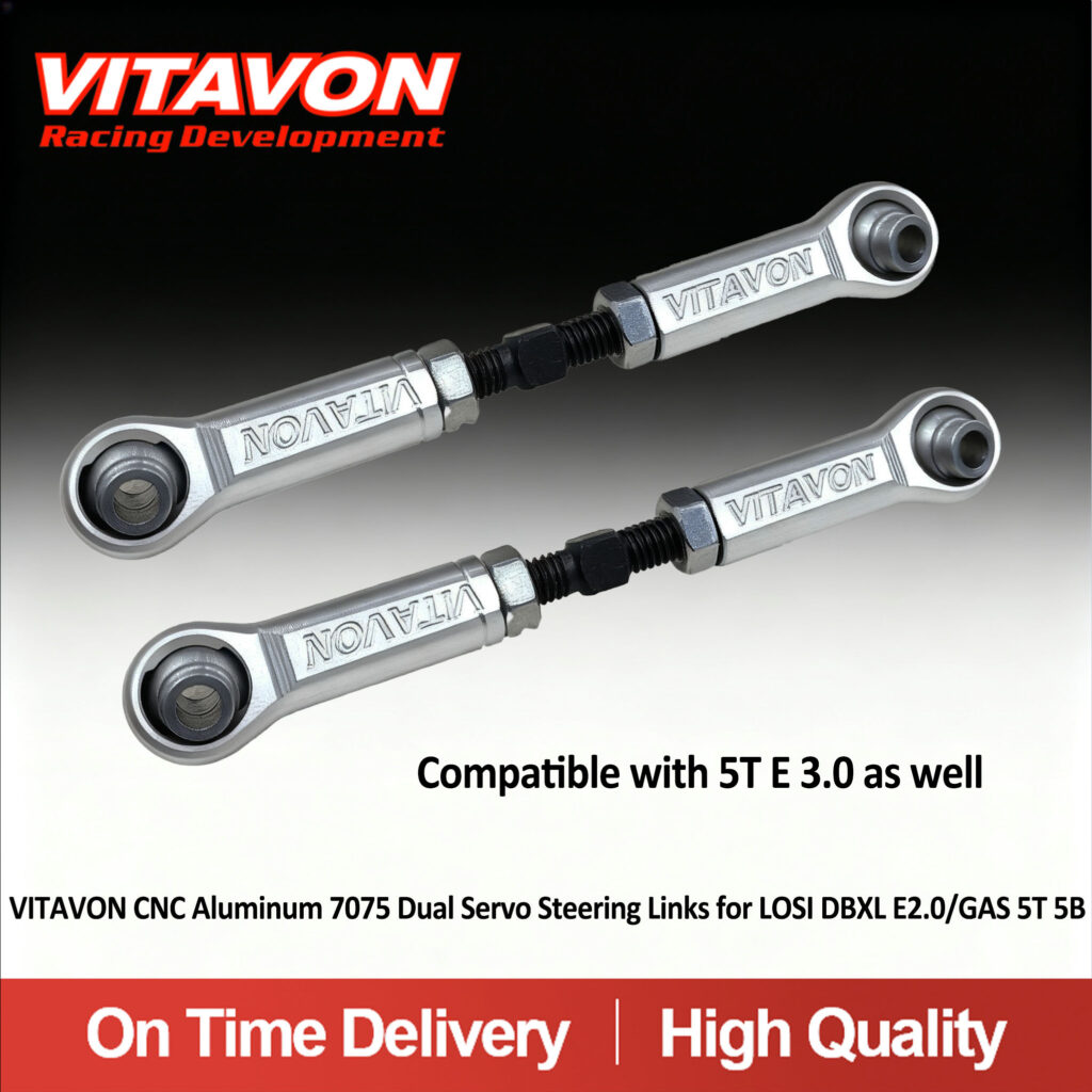 VitavonVITAVON CNC Aluminum 7075 Dual Servo Steering Links for