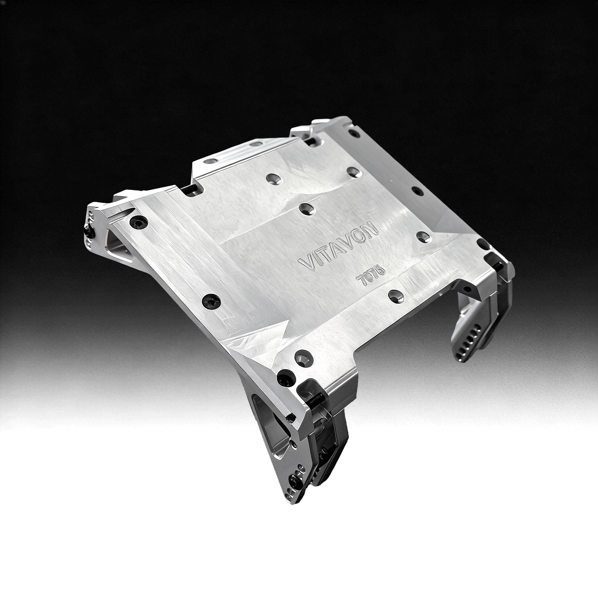 VITAVON CNC Alu 7075 skid plate for Axial RBX10 Ryft 4WD Bouncer 1/10