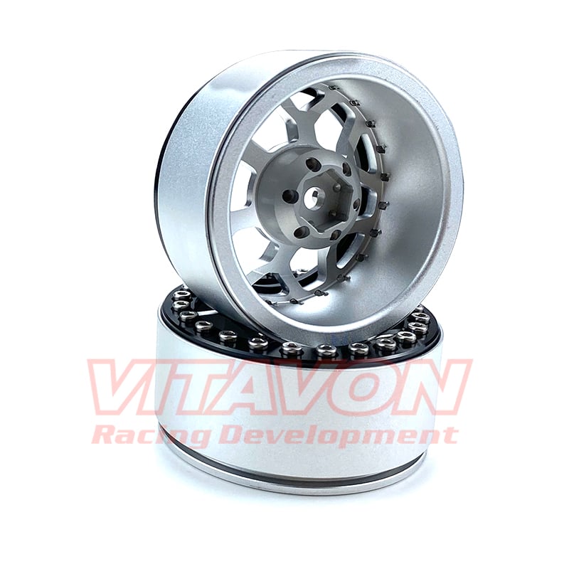 VITAVON CNC Alu 2.2 beadlock wheels Rims Fit 2.2 Crawler Tires