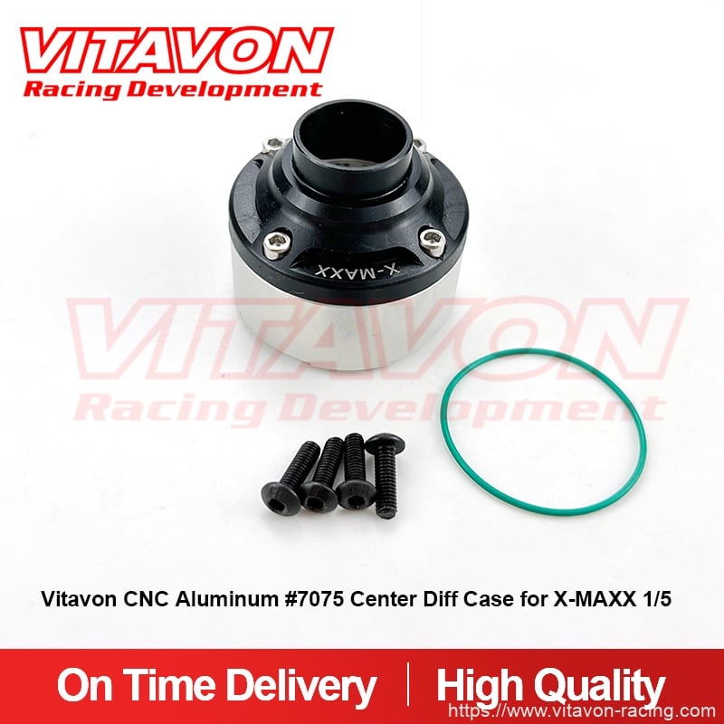 Vitavon CNC Aluminum #7075 Diff Case for X-MAXX XRT 1/5
