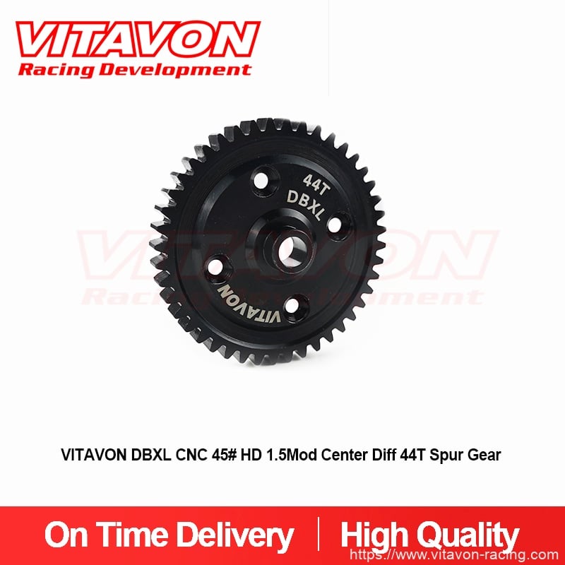 VITAVON DBXL CNC 45# HD 1.5Mod  Center Diff 44T Spur Gear