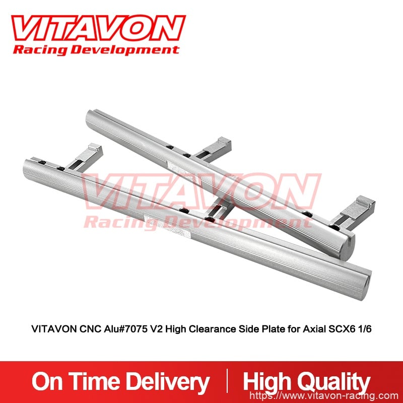 VITAVON CNC Alu7075 V2 High Clearance Side Plate for Axial SCX6  Jeep Wrangler 1/6