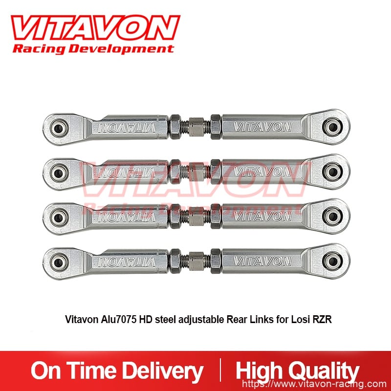 Vitavon Alu7075 HD steel adjustable Rear Links for Losi RZR