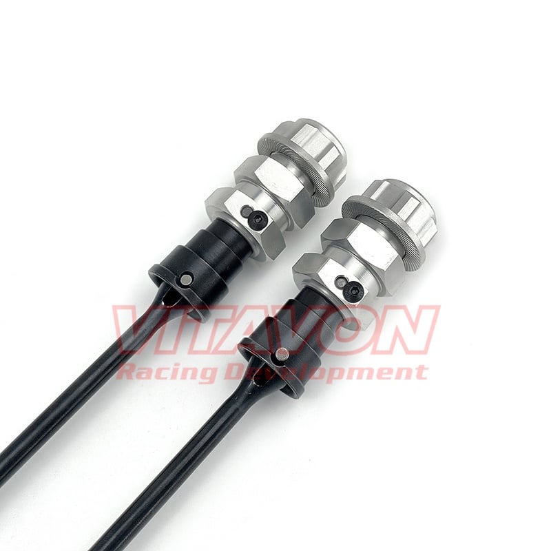 Vitavon HD Steel shaft set with 15mm Extended 18mm Bore for X-MAXX
