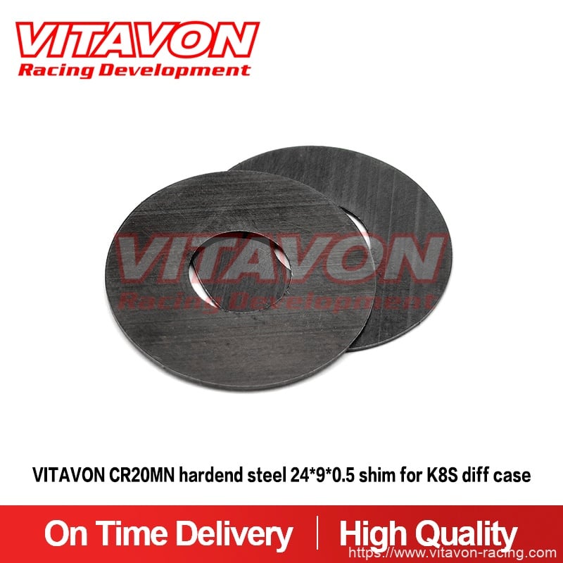 VITAVON CR20MN hardend steel 24*9*0.5 shim for K8S diff case