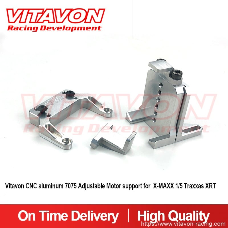Vitavon CNC aluminum 7075 Adjustable Motor Support for XRT X-MAXX 1/5