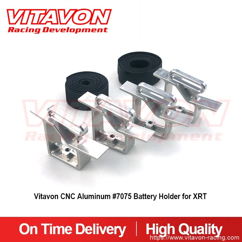 Vitavon CNC Aluminum #7075 Battery Holder for XRT 1/5