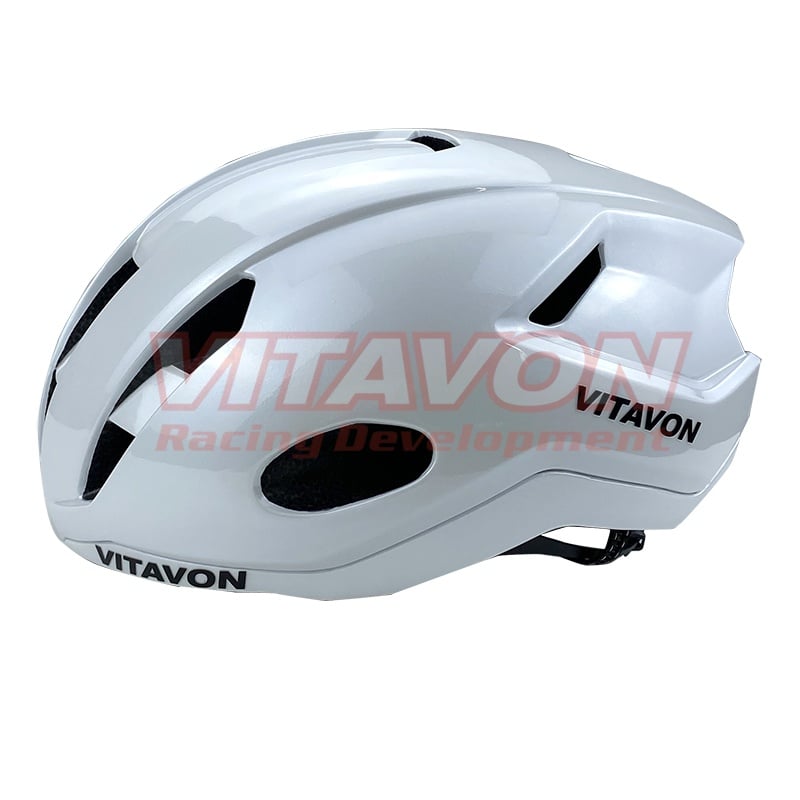VITAVON road bike Helmet pearly white  V020