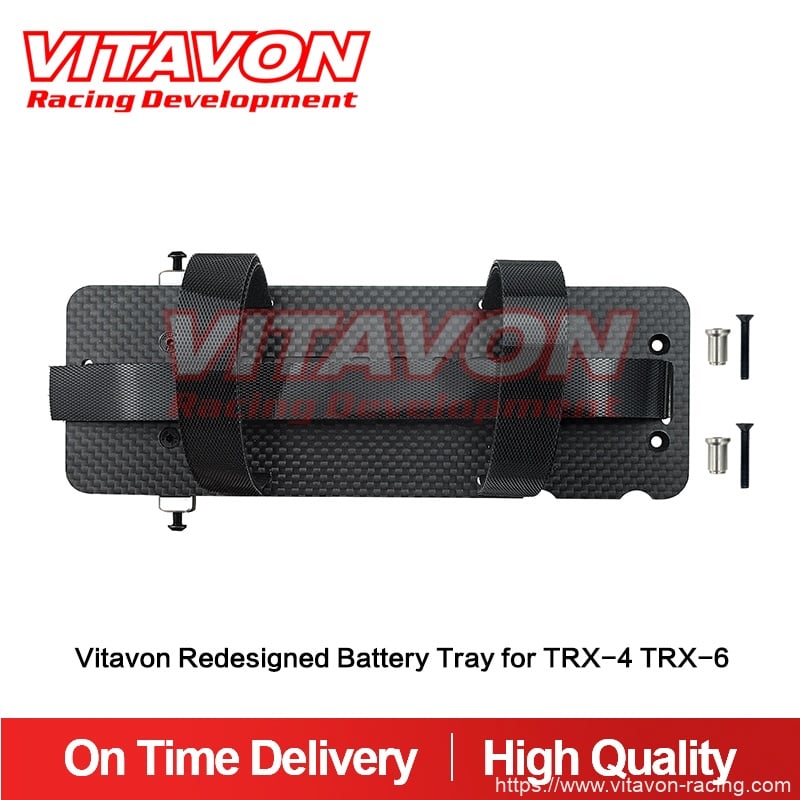 Vitavon Redesigned Battery Tray for TRX-4 TRX-6