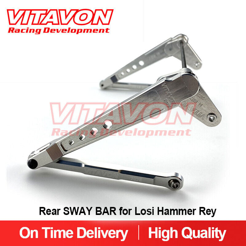 VITAVON CNC Aluminum7075 Rear SWAY BAR For Losi U4 Hammer Rey