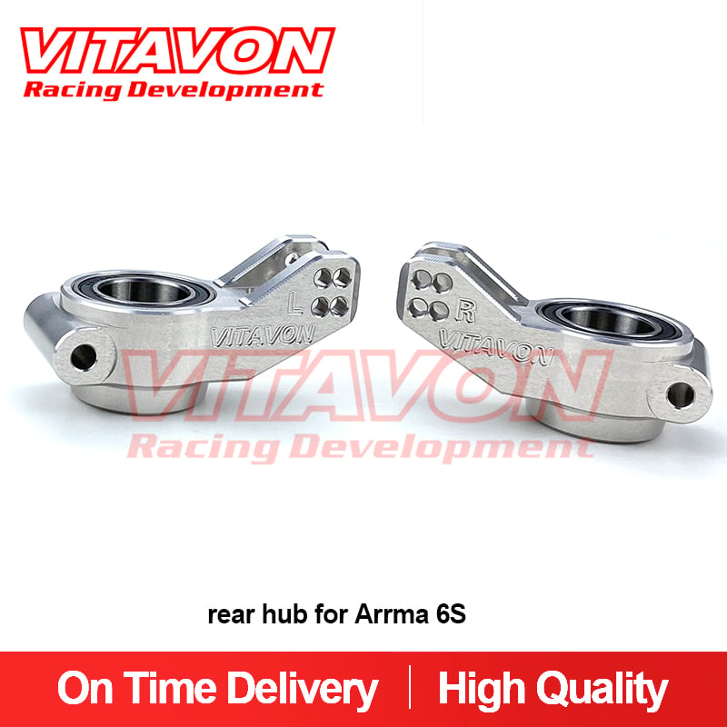 Vitavon redesigned CNC aluminum7075 rear hub for Arrma 6S Mojave   AR330193