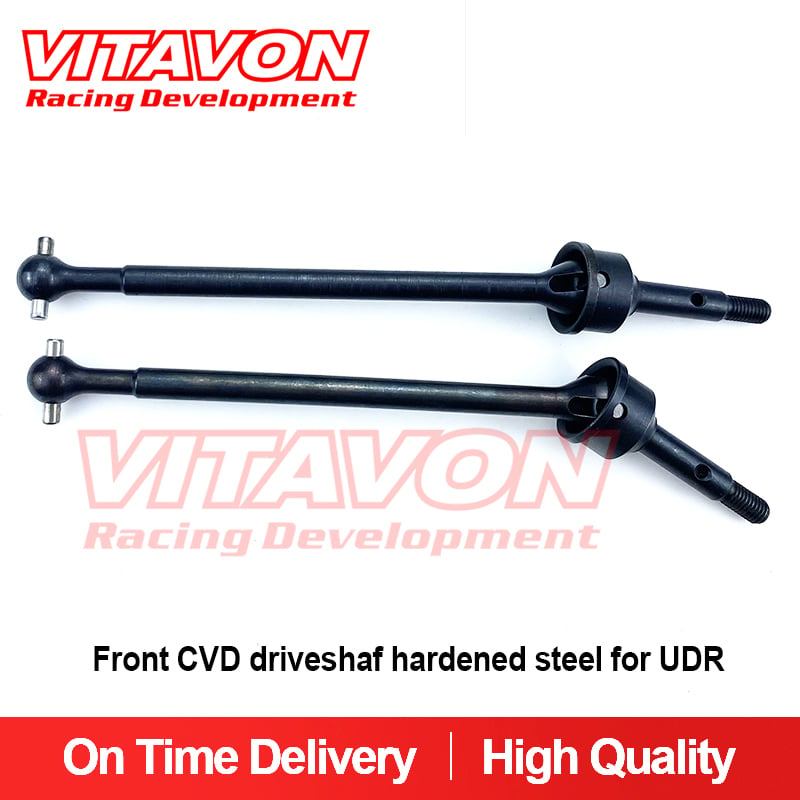 VITAVON Front CVD driveshaf hardened steel for UDR Unlimited Desert Racer 1:7