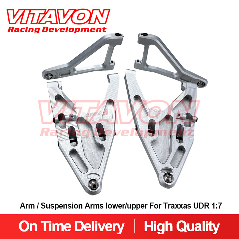 VITAVON CNC Alu CNC A Arm / Suspension Arms lower/upper For Traxxas UDR 1:7