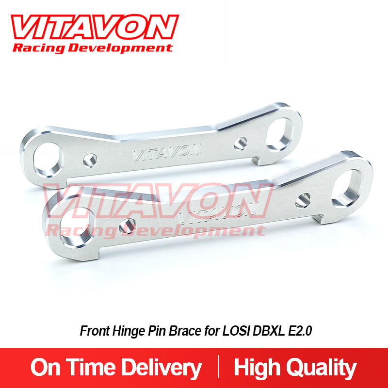 VITAVON LOSI DBXL E2.0 CNC aluminum 7075 Front Hinge Pin Brace LOS254029