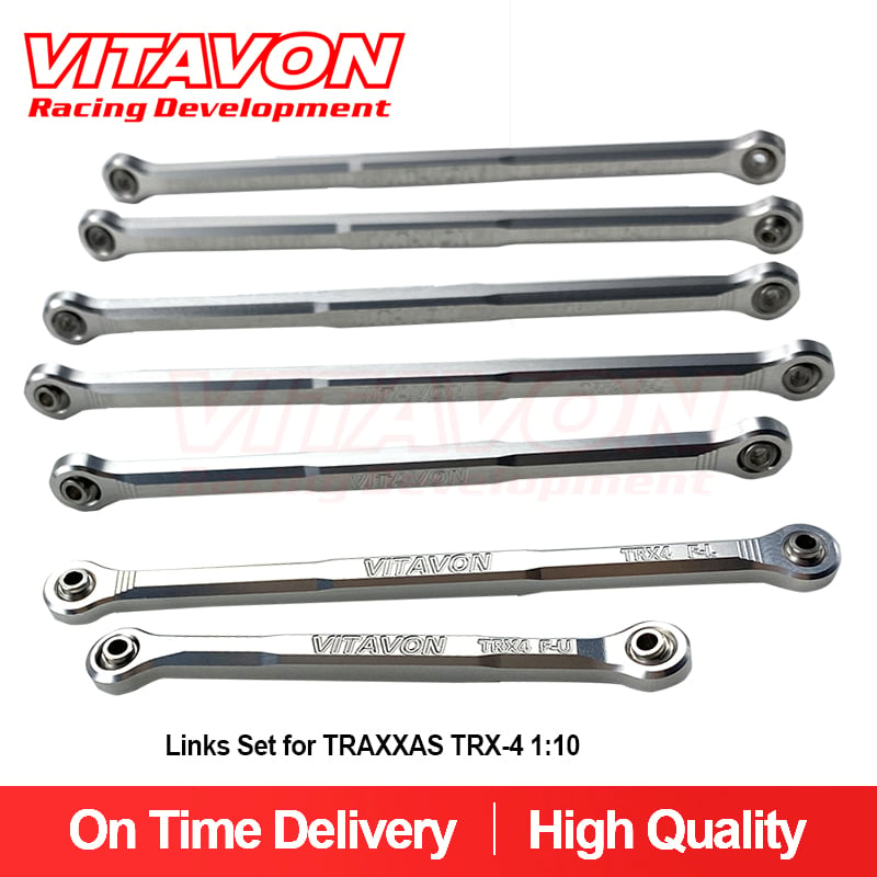 VITAVON Defender CNC Aluminum 7075 Links Set for TRAXXAS TRX-4 1:10