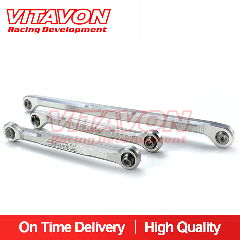 VITAVON CNC Alu7075 Front Steering Links Set for TRAXXAS TRX-4 TRX-6 1:10