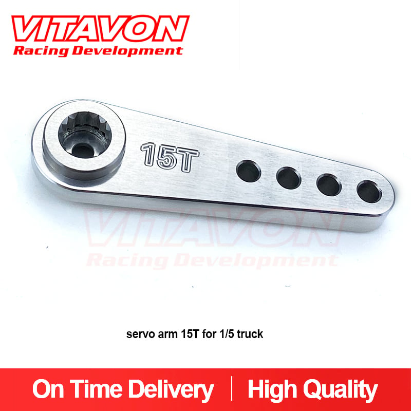 VITAVON CNC Aluminum #7075 servo arm 15T for 1/5 truck