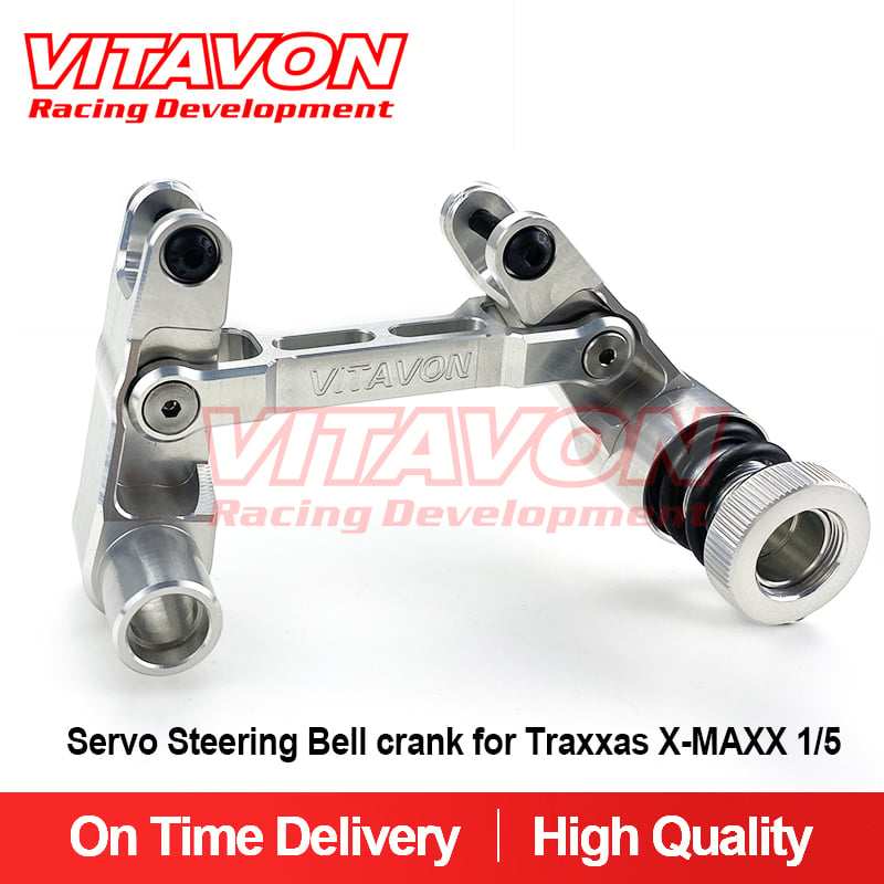 VITAVON CNC ALU7075 Servo Steering Bell Crank for X-MAXX 1/5