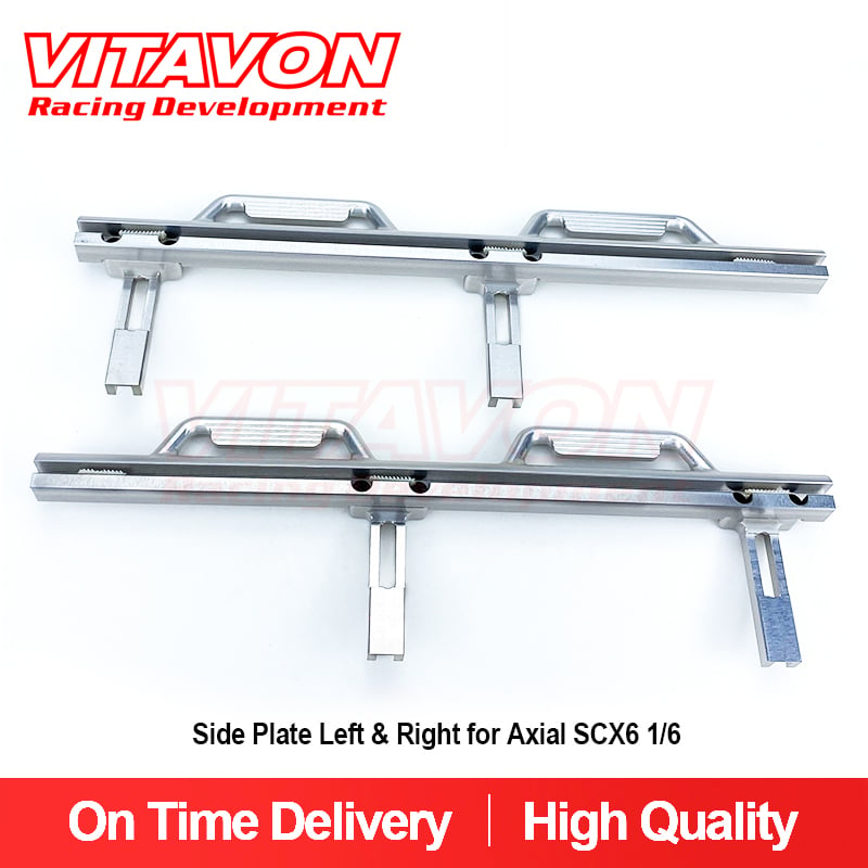 VITAVON CNC Alu7075 V1 Side Plate Left & Right for Axial SCX6 Jeep Wrangler 1/6