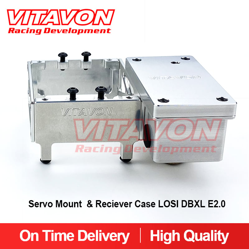 VITAVON LOSI DBXL E2.0 CNC Aluminum Servo Mount & Reciever Case