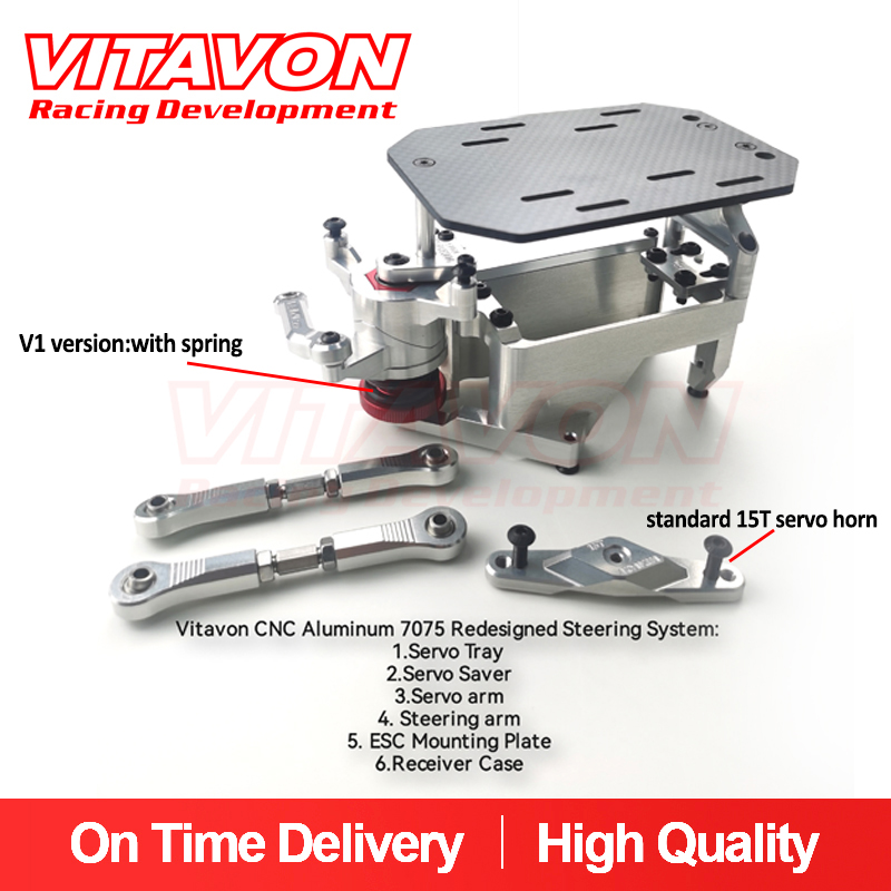 Vitavon CNC Alu7075 Steering System  for Arrma Kraton 8S Outcast 8S 1/5