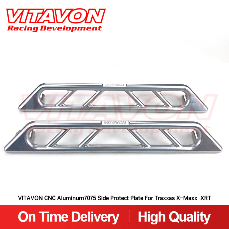 Vitavon CNC Aluminum7075 Side Protect Plate for Traxxas X-Maxx XRT