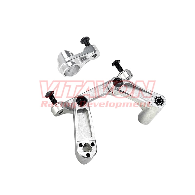 VITAVON CNC Aluminum Steering Bell Crank for Losi U4/Hammer Rey/Baja Rey 2.0 1:10