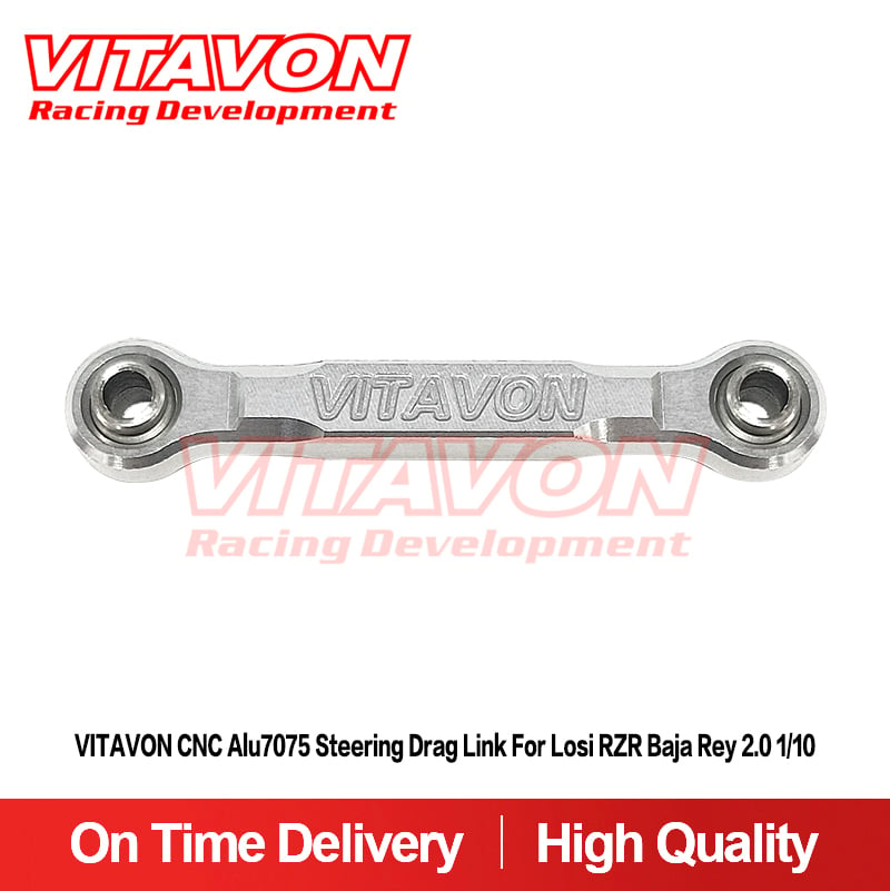 VITAVON CNC Alu7075 Steering Drag Link For Losi RZR/Baja Rey 2.0 1:10