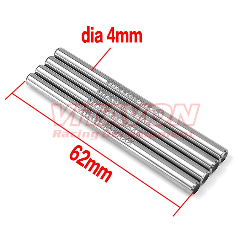 VITAVON HD steel Hinge Pins Set For MAXX 1/10 MAXX/SLASH