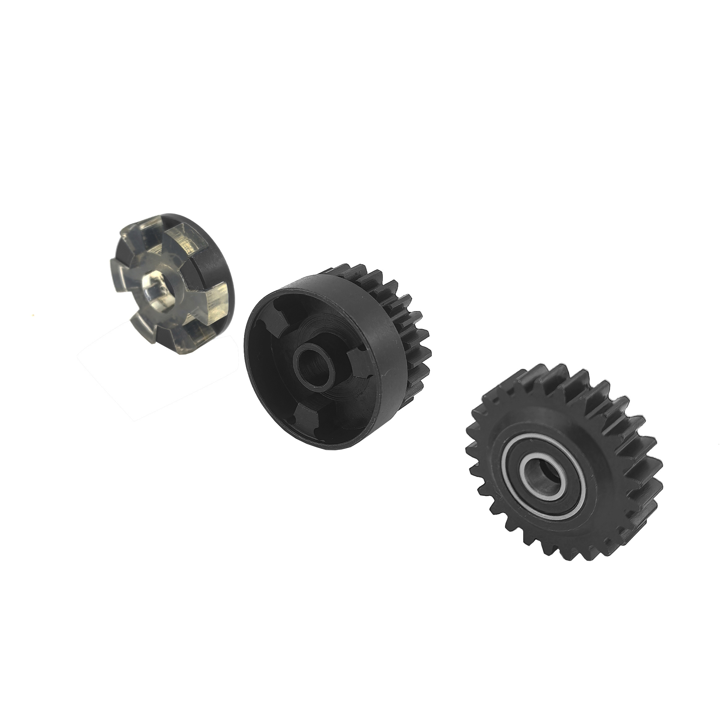 VITAVON CNC HD 45# Steel Center Gear Set 24T 25T for Losi LMT Grave Digger Mega LMT 2.0 1/8