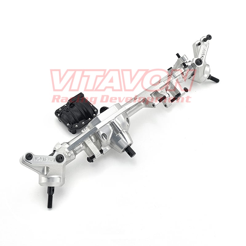 VITAVON CNC Alu7075 Front Axle Kit With Diff Case Set For SCX6 Jeep Wrangler Trail Honcho 1/6