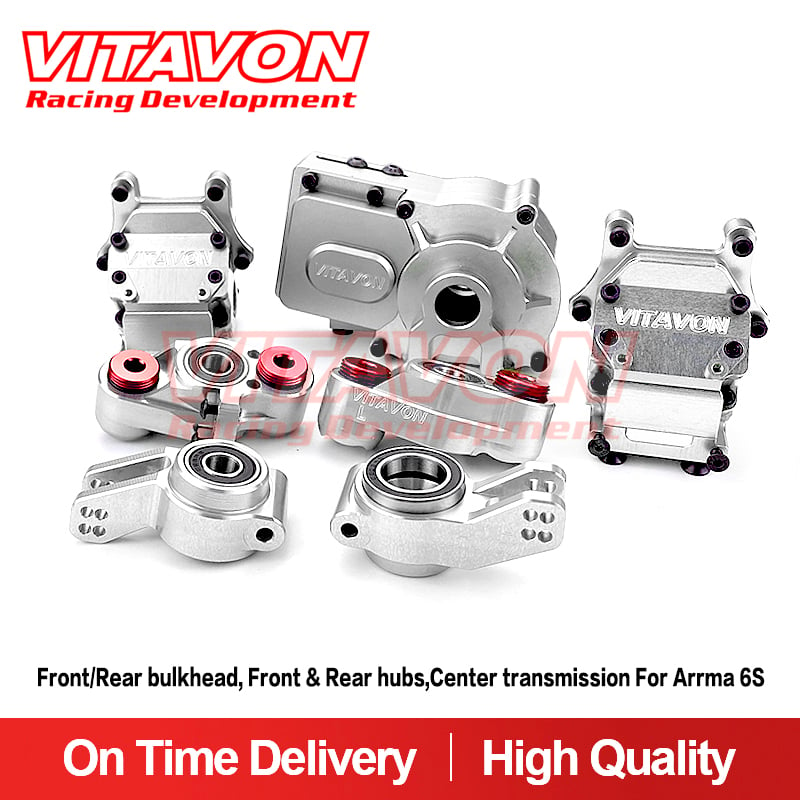 VITAVON CNC Aluminum 7075 Upgrade Parts For Arrma 6S Typhon TLR Edition