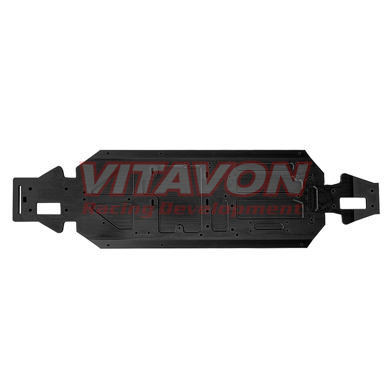 Vitavon CNC Aluminum #7075 Battery Holder For XRT 1/5 (Bleu/Blue) – La - Foto 3