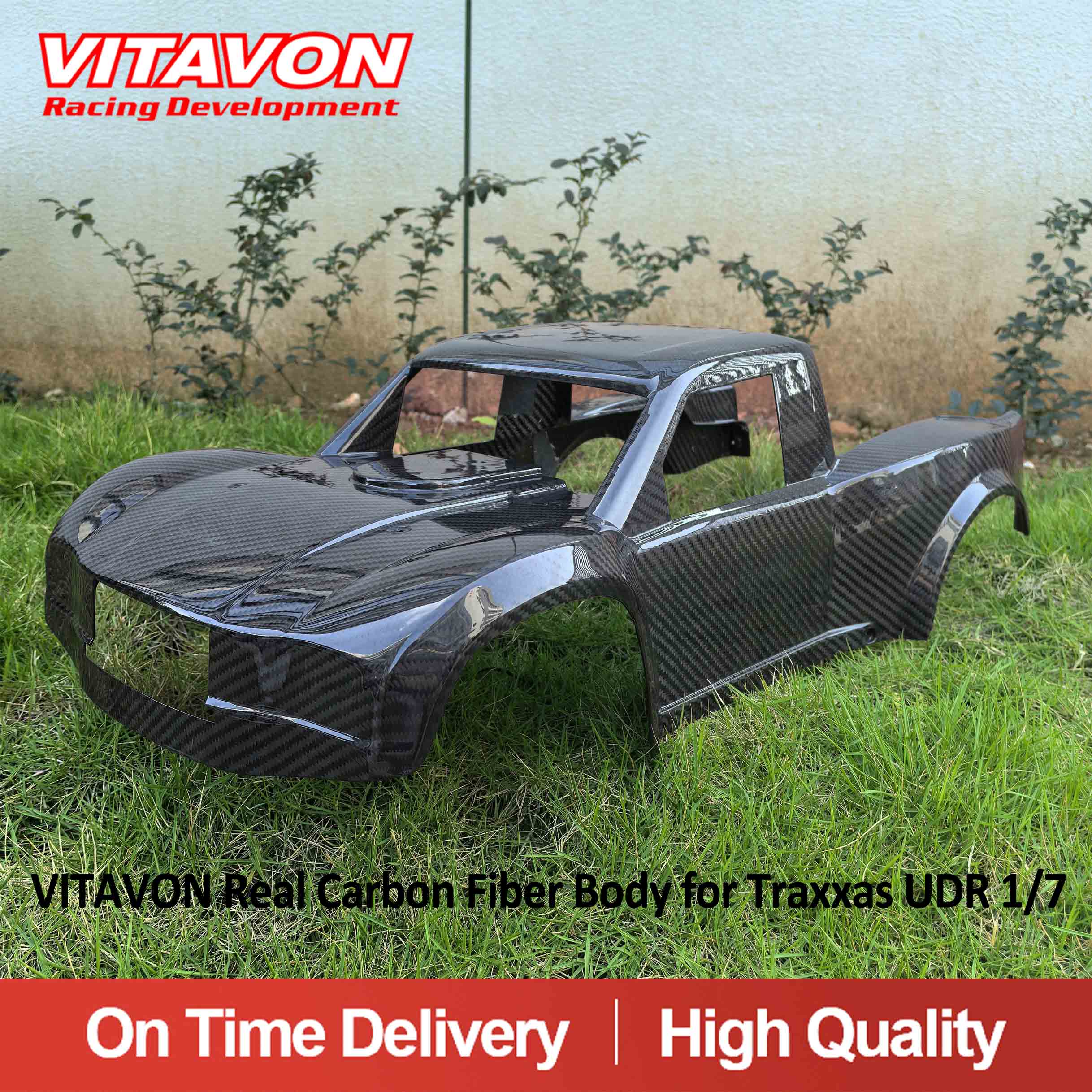 VITAVON Real Carbon Fiber Body for Traxxas UDR 1/7
