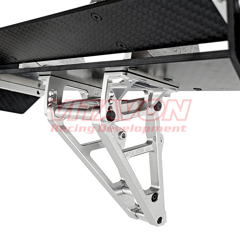 VITAVON Adjustable Carbon Fiber Wing And Wing Mount For Traxxas XRT