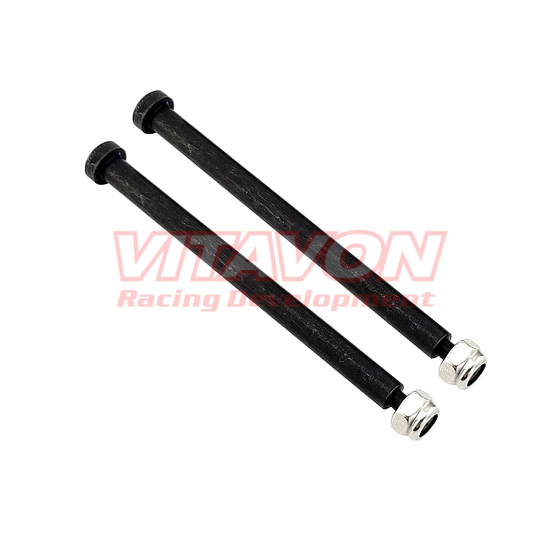 VITAVON HD Steel 45# Threaded Hinge Pin(2) For Arrma Kraton 8S/Outcast 8S ARA330652
