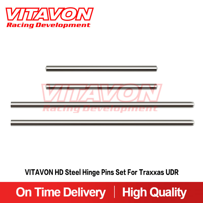 VITAVON HD Steel Hinge Pins Set For Traxxas UDR