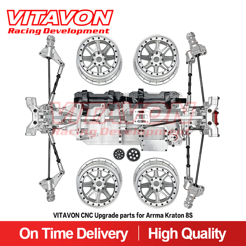 VITAVON CNC Upgrade parts for Arrma Kraton 8S