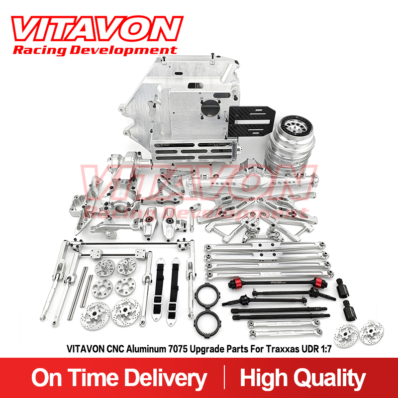 VITAVON CNC Aluminum 7075 Upgrade Parts For Traxxas UDR 1:7