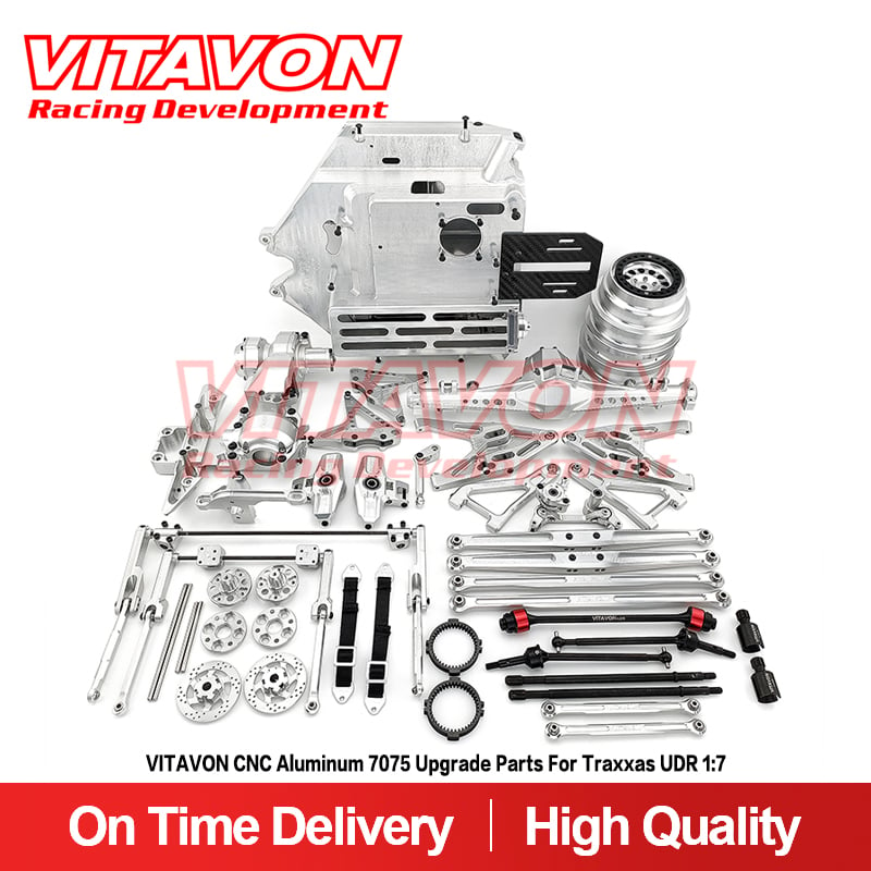 VITAVON CNC Aluminum 7075 Upgrade Parts For Traxxas UDR 1:7