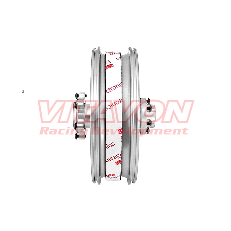 VITAVON CNC Aluminum Rear Wheel & Hub One Piece Design for Losi Promoto MX LOS46003