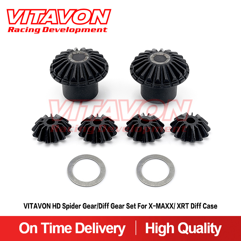 VitavonVITAVON HD Spider Gear/Diff Gear Set For X-MAXX/ XRT Diff Case ...