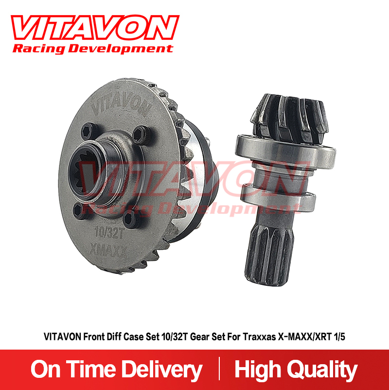 Vitavon Full Center Diff Case1.5mod 14/33T Spider Gears For Traxxas X-MAXX/XRT E - Foto 10