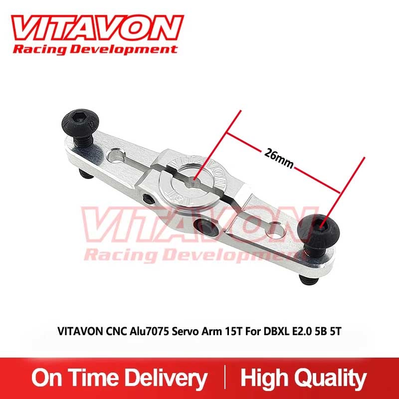 VITAVON CNC Alu7075 15T Servo Arm For Losi DBXL