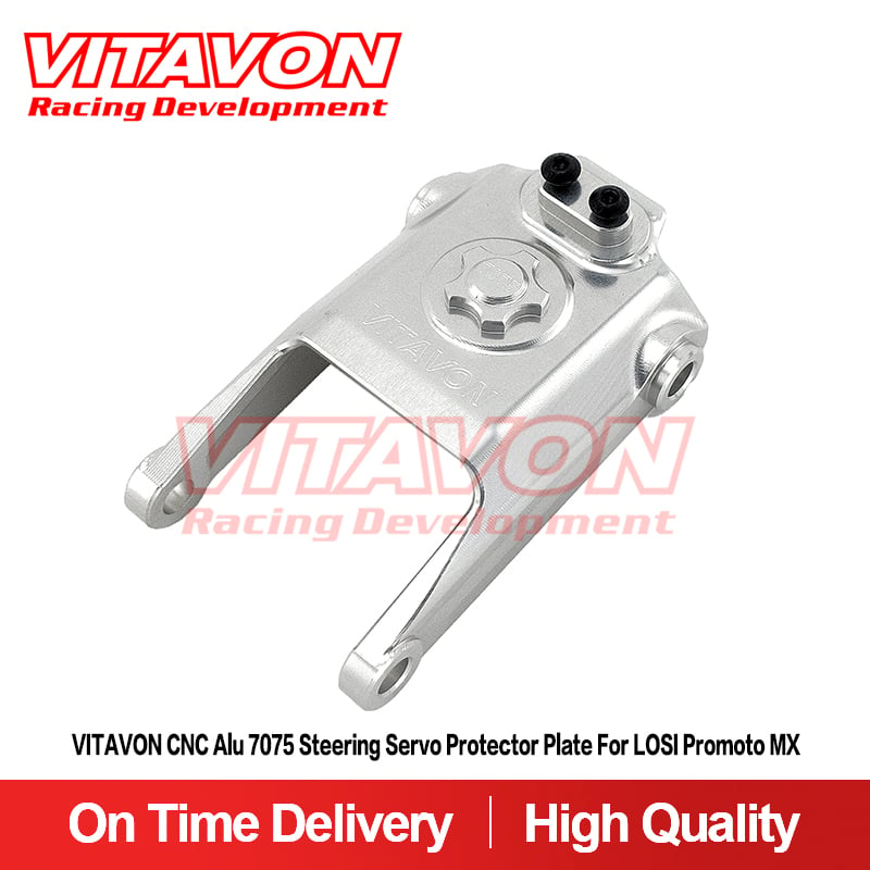 VITAVON CNC Alu 7075 Steering Servo Protector Plate For LOSI Promoto MX LOS261010