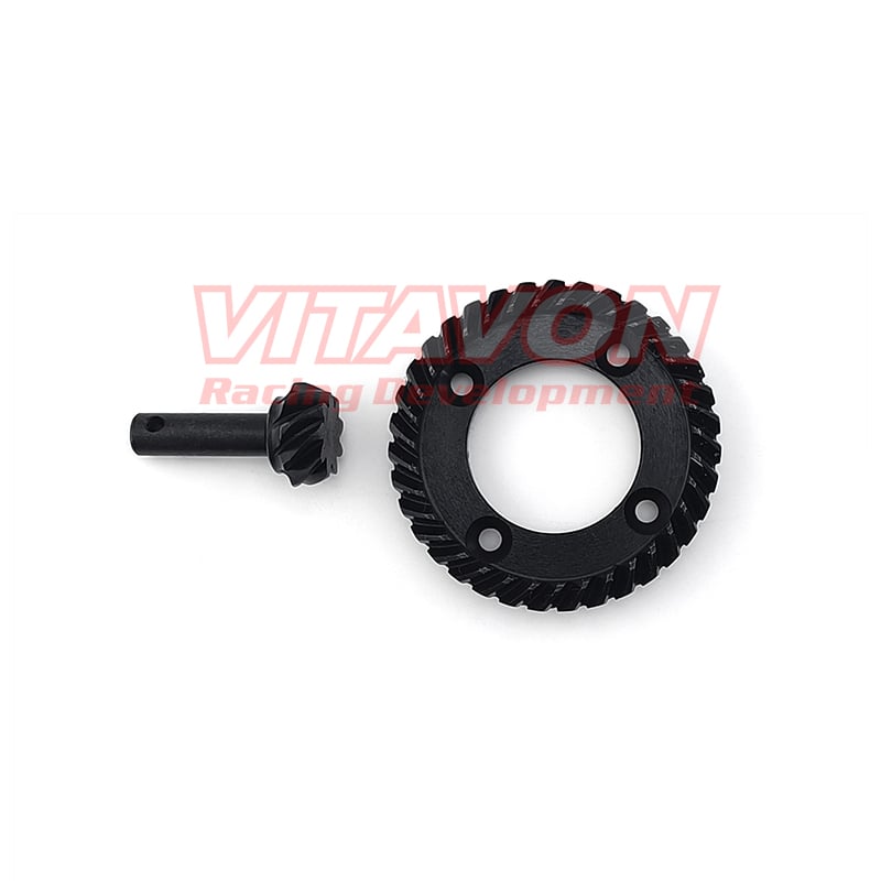 VITAVON HD Steel Rear Ring & Pinion Gear Set 9/35T For Losi Laser Nut 1/10 LOS232028